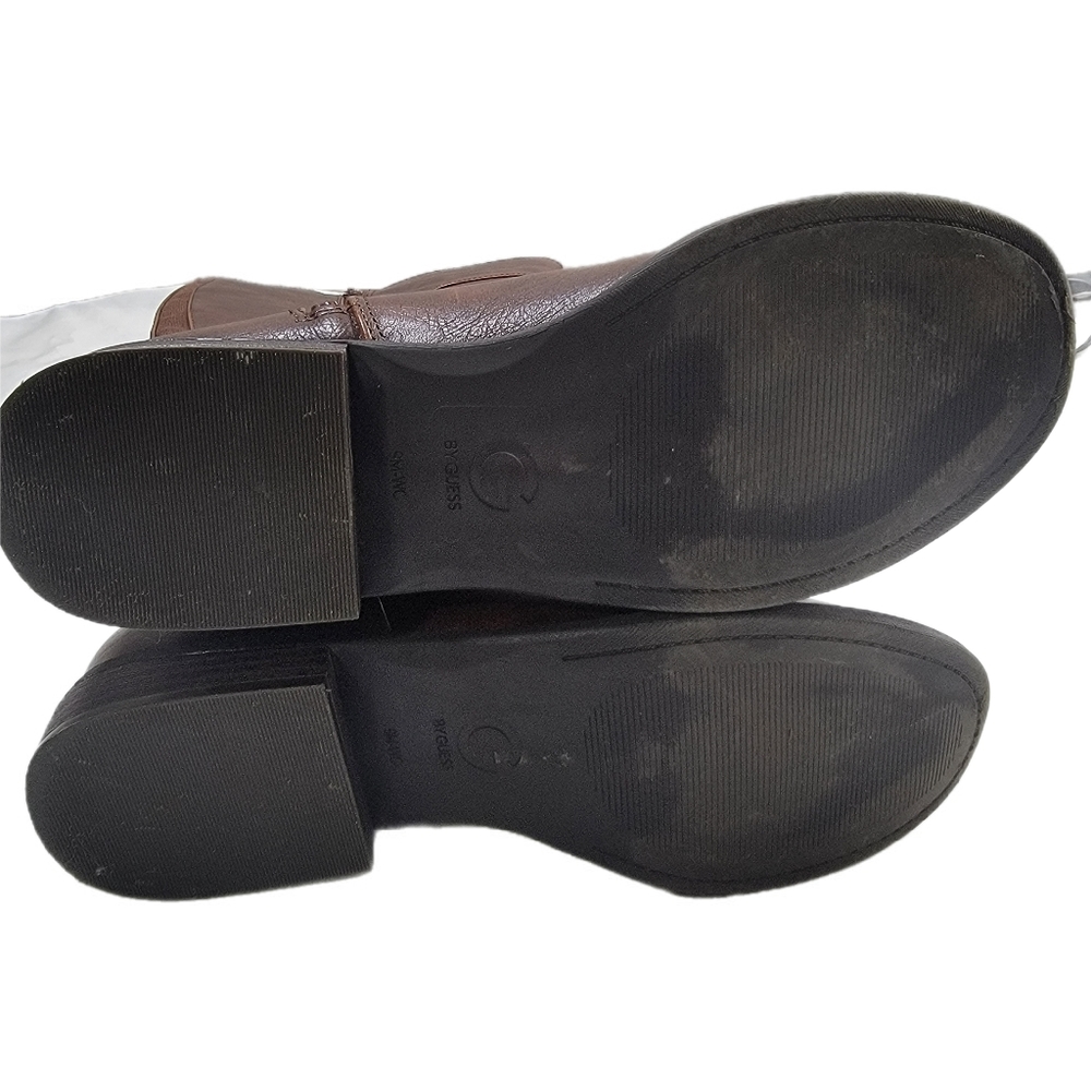 G by Guess Womens Harson Faux Leather Over-The-Knee Boots Brown Size 9 medium - Picture 4 of 14